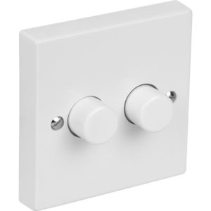 Rotary Push Dimmer Switch 2G