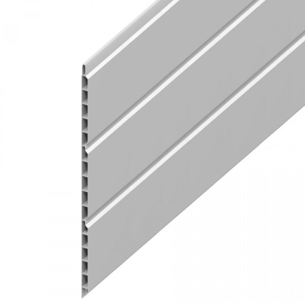 White Hollow Soffit Board 300mm