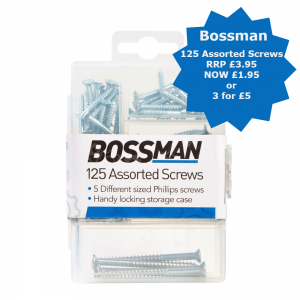 Bossman 125 Assorted Screws