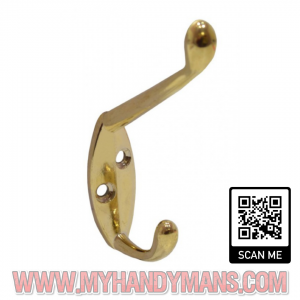 Brass Hat and Coat Hook