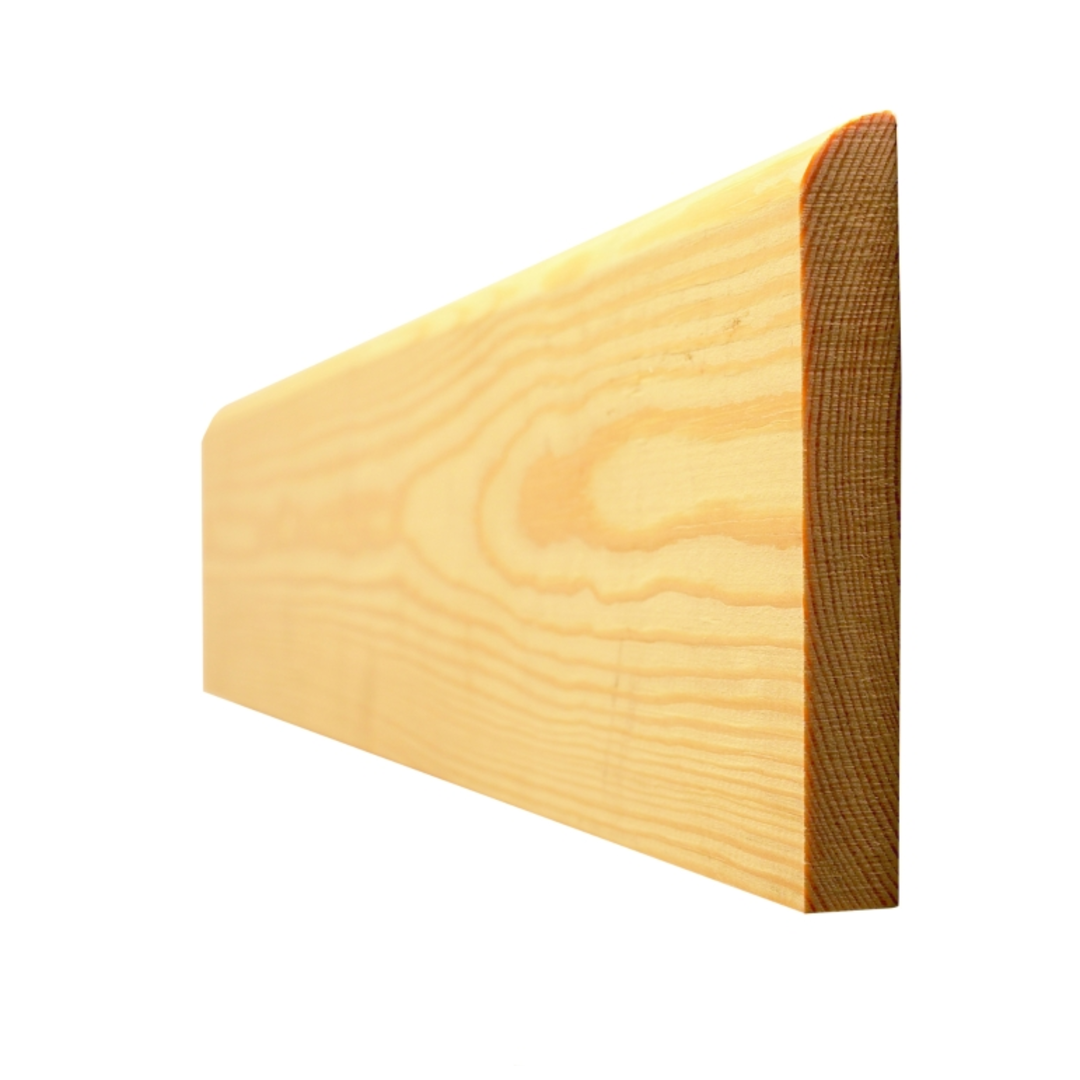 Pine Bullnose Picture Rail  Skirting Boards Direct