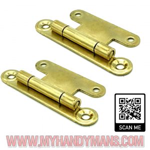 Semi Concealed Brass Hinges